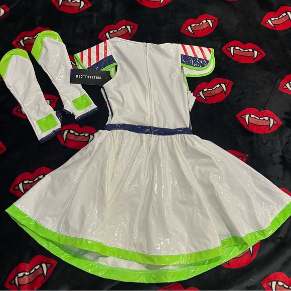 Dolls Kill x Trickz n Treatz - STAR COMMANDER BABE COSTUME - Picture 4 of 7